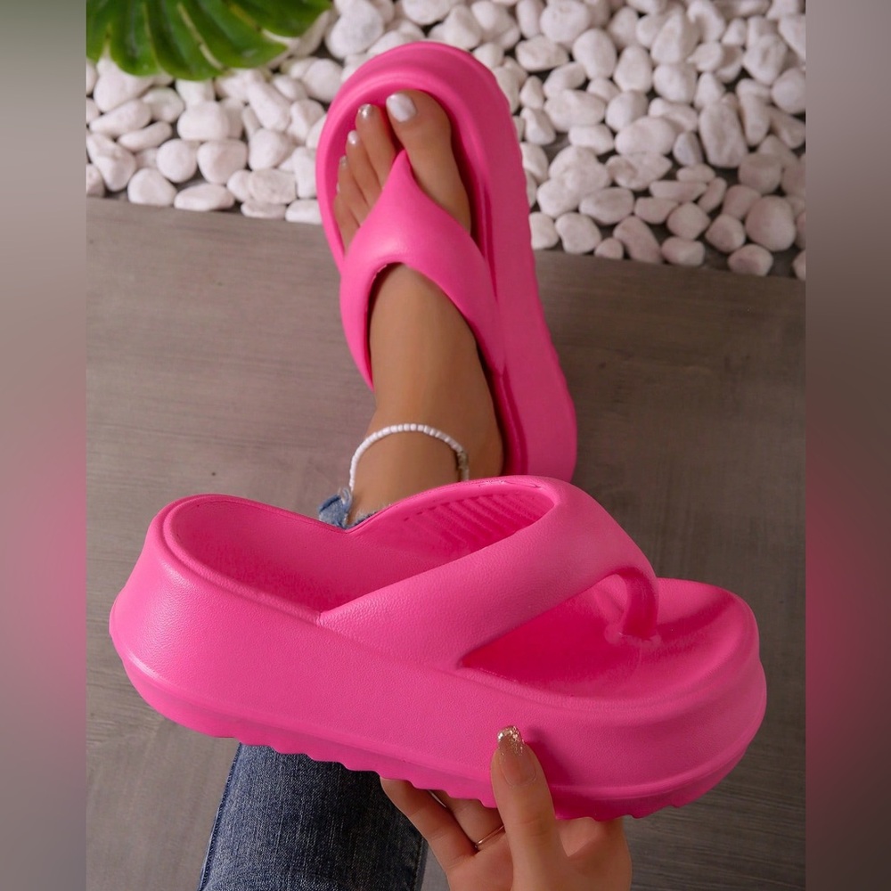 PINK Punk platform sandals